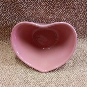 Tag Heart Shaped Cereal Bowl in Pink Color